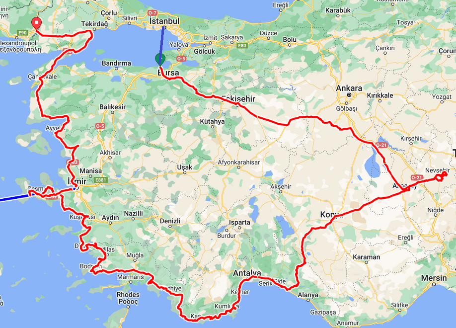 Turkey Route Turkey Route – Ride & Seek